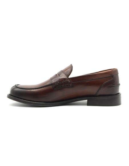 Exton mocassino elegante Made in Italy uomo in pelle