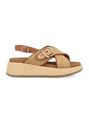 Jeep modello Karina Cross sandalo donna in tessuto intrecciato