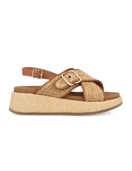 Jeep modello Karina Cross sandalo donna in tessuto intrecciato
