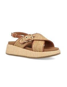 Jeep modello Karina Cross sandalo donna in tessuto intrecciato 2