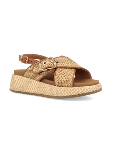 Jeep modello Karina Cross sandalo donna in tessuto intrecciato