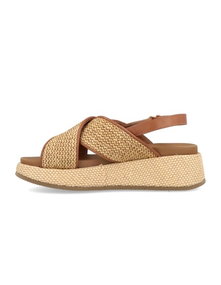 Jeep modello Karina Cross sandalo donna in tessuto intrecciato