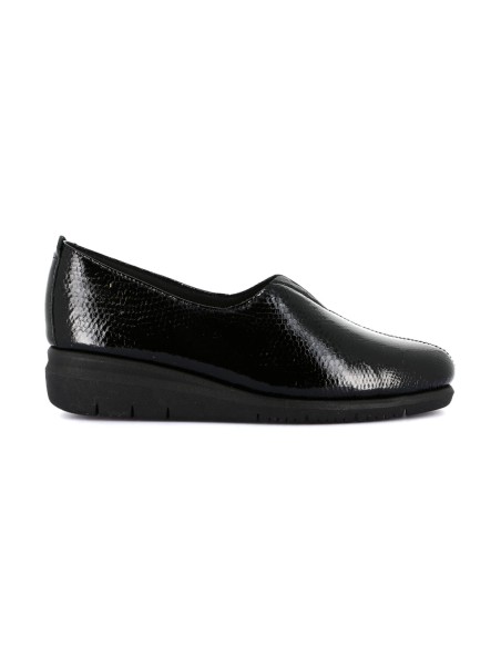 Grunland Rysa patent leather comfort moccasin