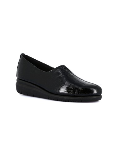 Grunland Rysa patent leather comfort moccasin