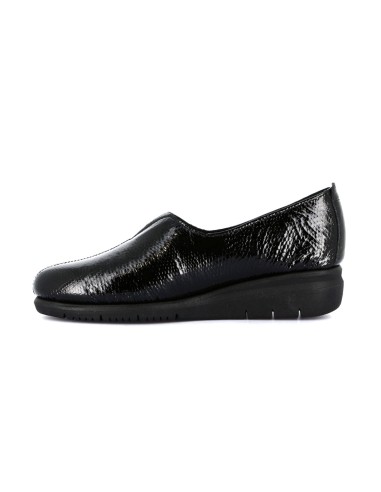 Grunland Rysa mocassin confort en cuir verni