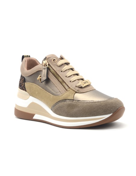 Keys modello Sky sneaker stringata donna in pelle