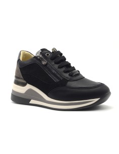 Keys modello Sky sneaker stringata donna in pelle 2