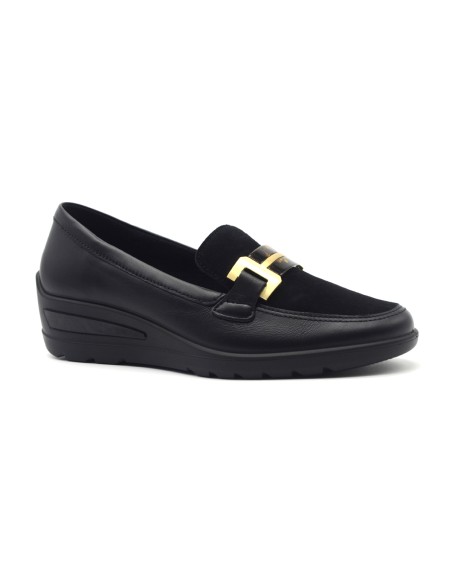 Ara Zurich mocassin confort à talon compensé