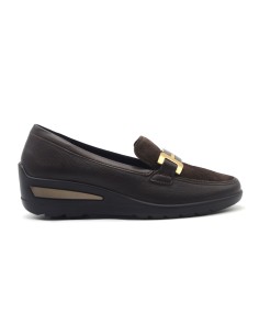 Ara Zurich mocasín cómodo con cuña