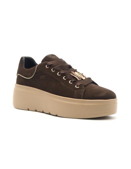 Donna Serena Kate Sand sneaker platform