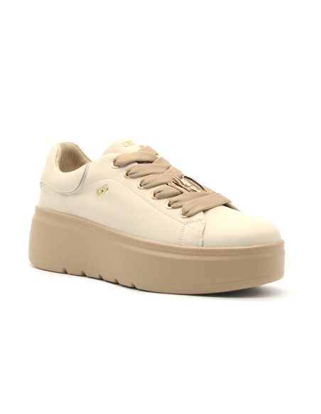Donna Serena Kate Sand sneaker platform
