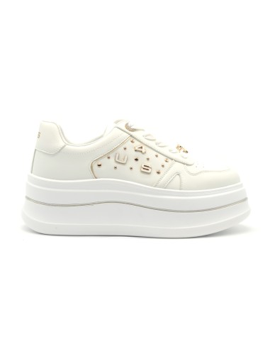 4US by Paciotti sneaker stringata ragazza e donna con platform