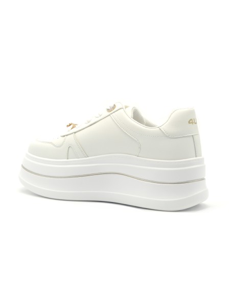 4US by Paciotti sneaker stringata ragazza e donna con platform