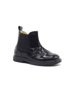 Walkey stivaletto Made in Italy in vernice con dettagli brogue 2