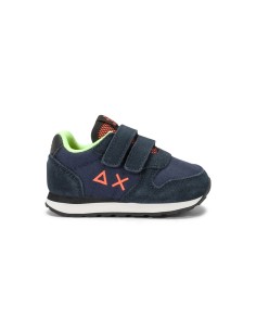 Sun68 Tom Fluo Nylon boys' first walking shoes with double straps