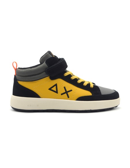 Sun68 Genius Midi zapatillas altas chico con cordones elásticos