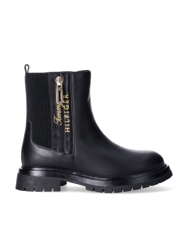 Tommy Hilfiger botines chica con cremallera interior