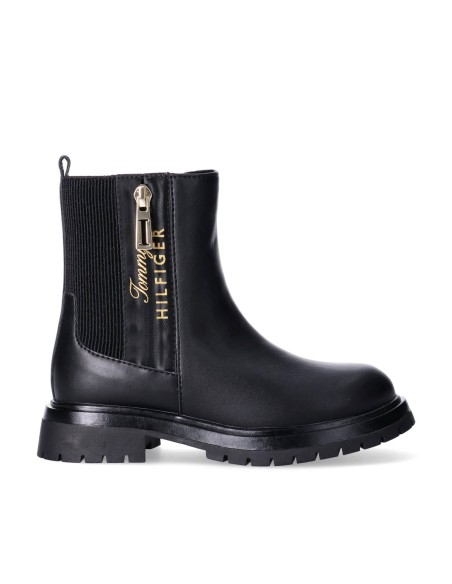 Tommy Hilfiger botines chica con cremallera interior
