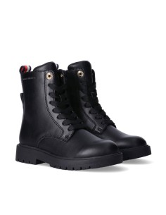 Tommy Hilfiger combat boots girls' with inner zip 2