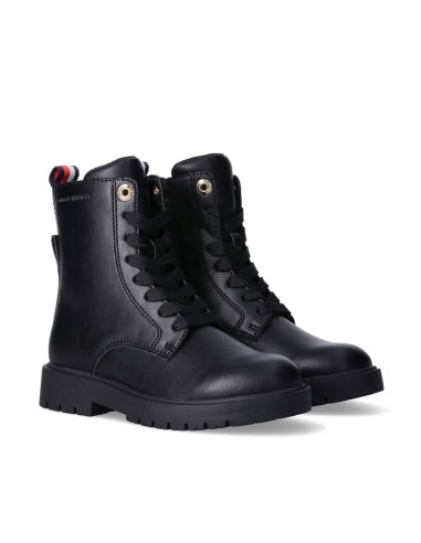 Tommy Hilfiger combat boots girls' with inner zip