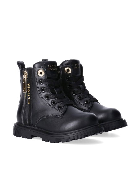 Tommy Hilfiger bottine fille en simili cuir avec zip