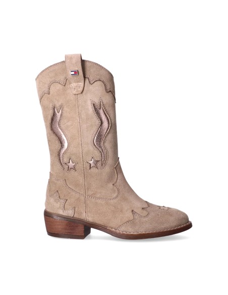 Tommy Hilfiger bottes western en daim pour fille