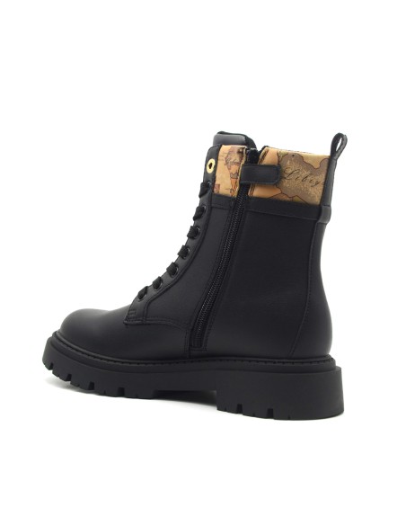 Alviero Martini bottines militaires fille avec détails Geo