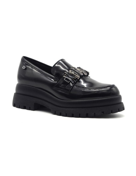 Donna Serena Tessa Damen-Mokassins mit Metallspange