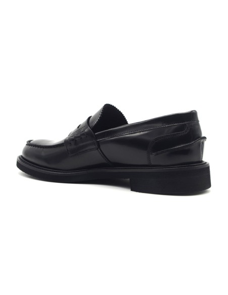 Melluso mocasines college hombre de piel pulida