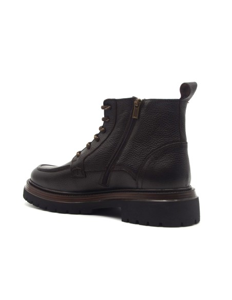 Melluso Walk men’s casual ankle boots in tumbled leather