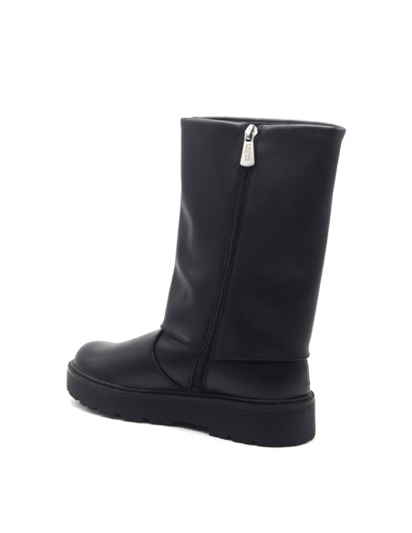 Cult platform boot with turn-down cuff for girls and women