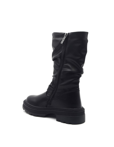 4US By Paciotti geraffter Kunstlederstiefel für Mädchen