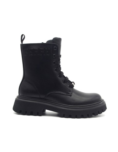 Ferré Londra girls’ combat boot with embossed logo