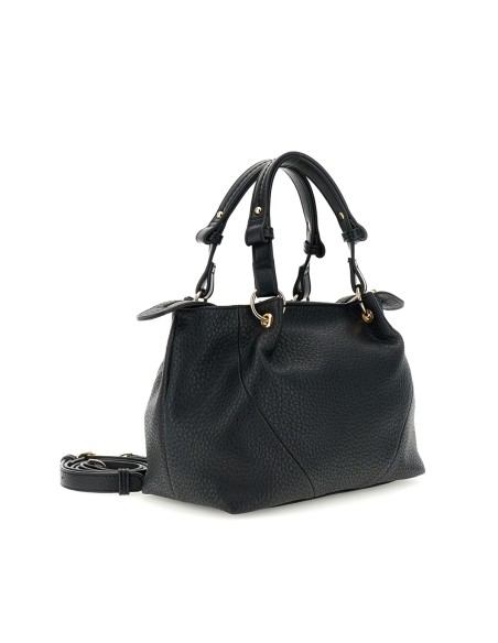 Cafè Noir sac tote femme avec rabat et pompon amovible