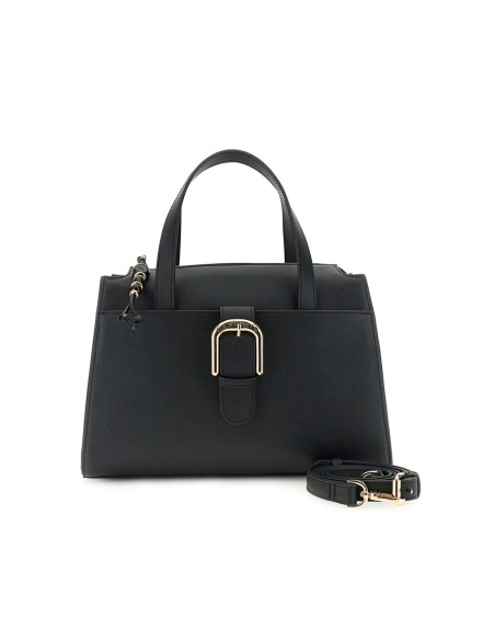 Cafè Noir Damenhandtasche mit großer Logoschnalle