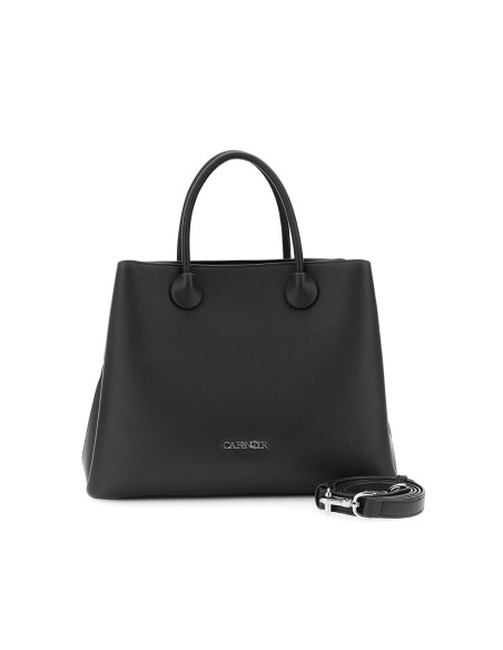 Cafè Noir borsa tote donna effetto saffiano