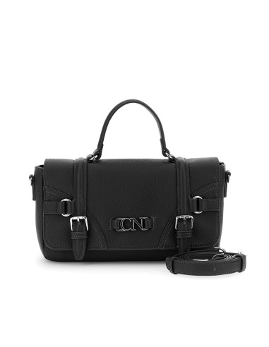 Cafè Noir cartera pequeña de mujer con solapa y hebillas grandes