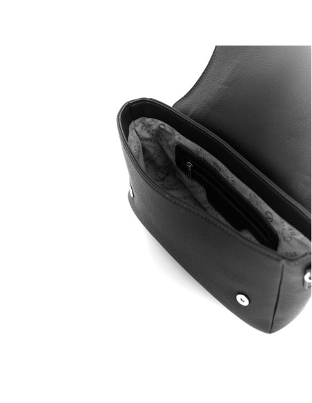 Cafè Noir cartera pequeña de mujer con solapa y hebillas grandes