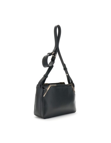 Cafè Noir bolso bandolera de mujer con esquinas de metal