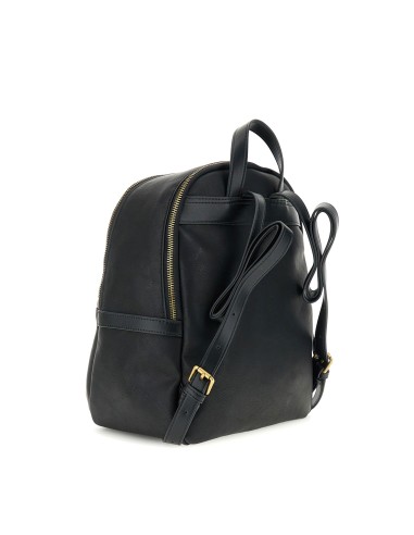 Cafè Noir petit sac à dos femme effet vintage avec poche avant