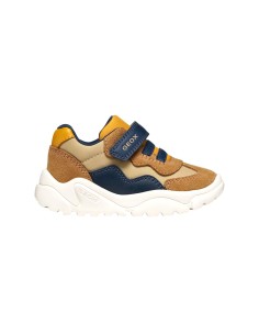 Geox B Ciufciuf Boy sneaker bébé garçon en daim et nylon