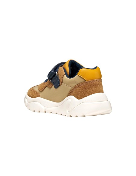 Geox B Ciufciuf Boy Sneaker für kleine Jungen aus Veloursleder