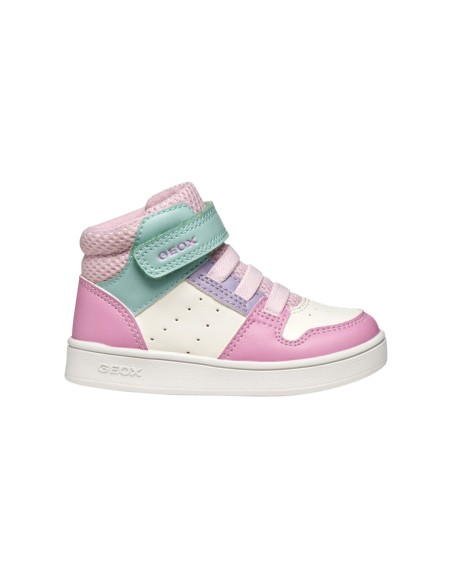 Geox B Eclyper Girl high-top sneaker for baby girls