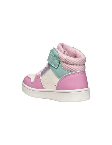 Geox B Eclyper Girl high-top sneaker for baby girls
