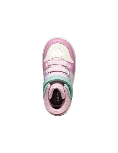 Geox B Eclyper Girl hoher Sneaker für kleine Mädchen