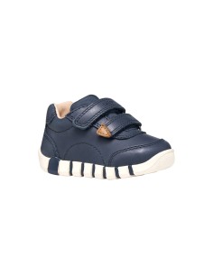 Geox B Iupidoo Boy sneaker primo passo in pelle cerata 2