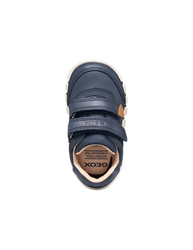 Geox B Iupidoo Boy sneaker primo passo in pelle cerata