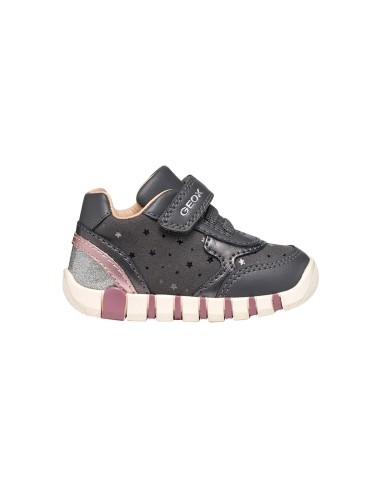 Geox B Iupidoo Girl first steps sneaker for baby girls