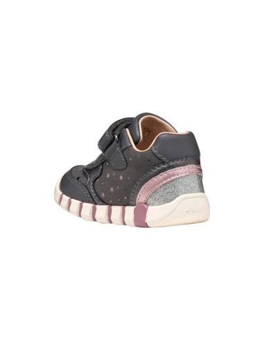 Geox B Iupidoo Girl first steps sneaker for baby girls