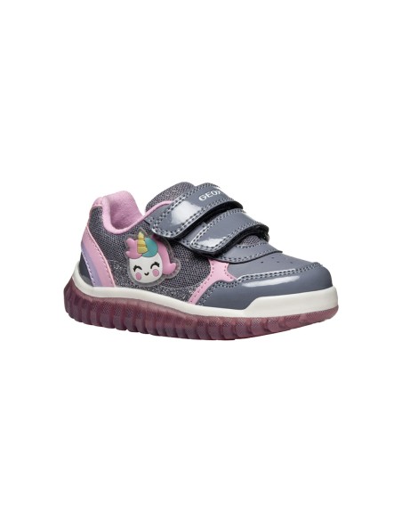 Geox B Lightyloo Girl zapatilla para niña con luces